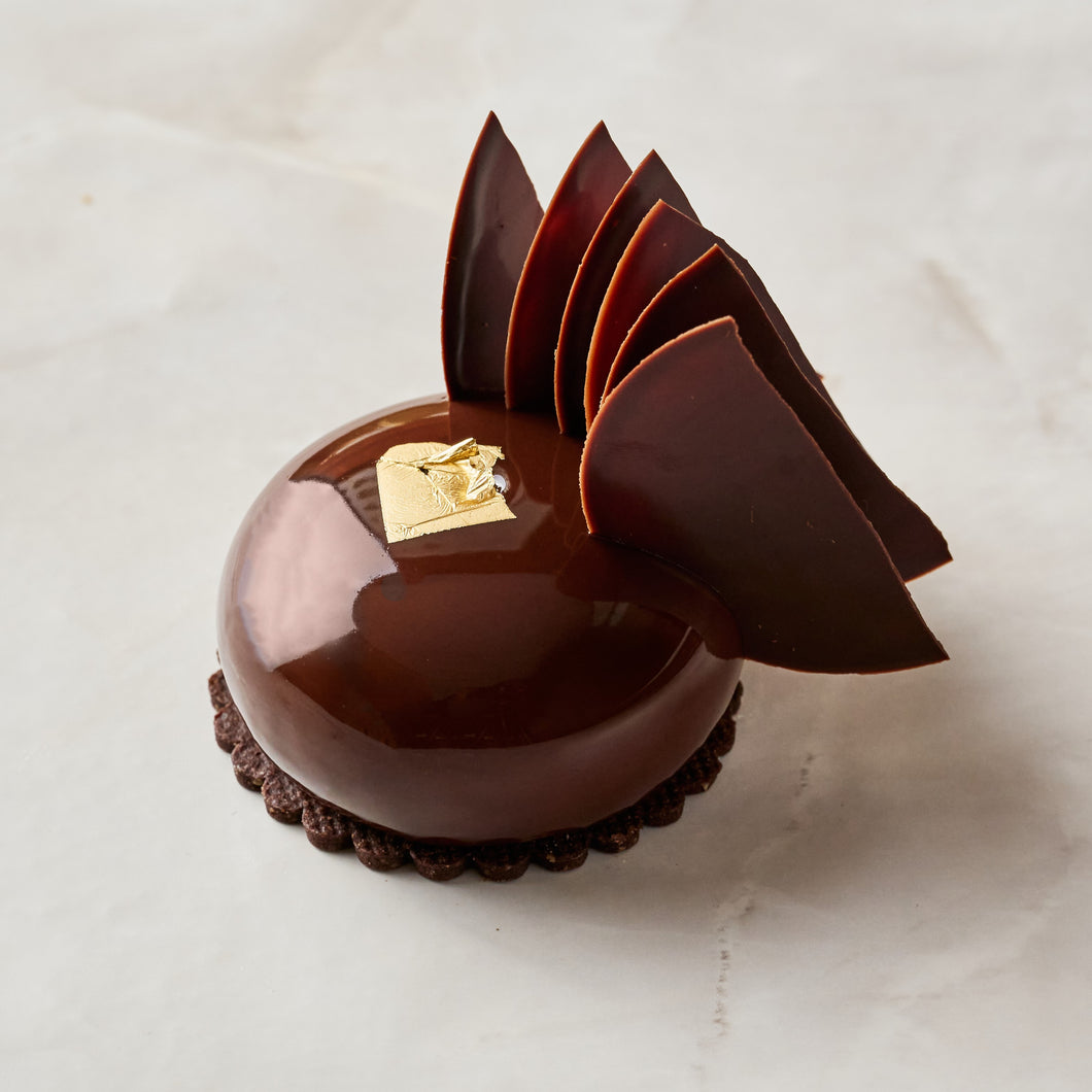 Coffee Chocolate Caramel Cake